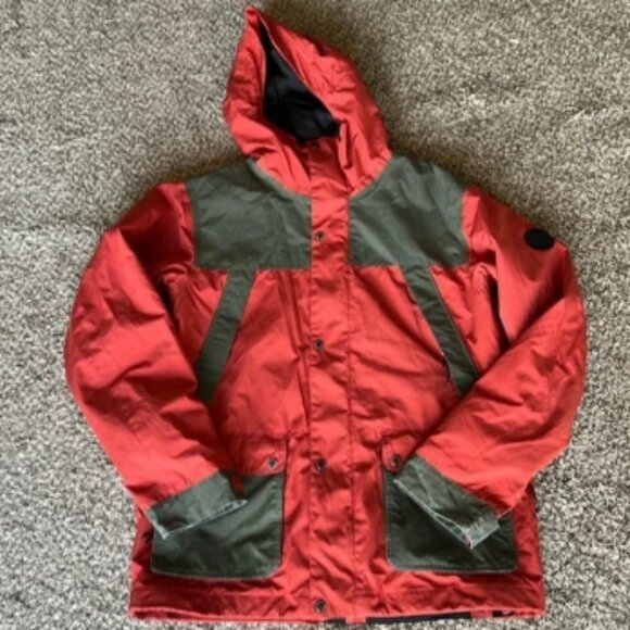 Quiksilver Men’s M Dry Flight 15K Ski Coat Snowboard Hiking - Picture 1 of 4